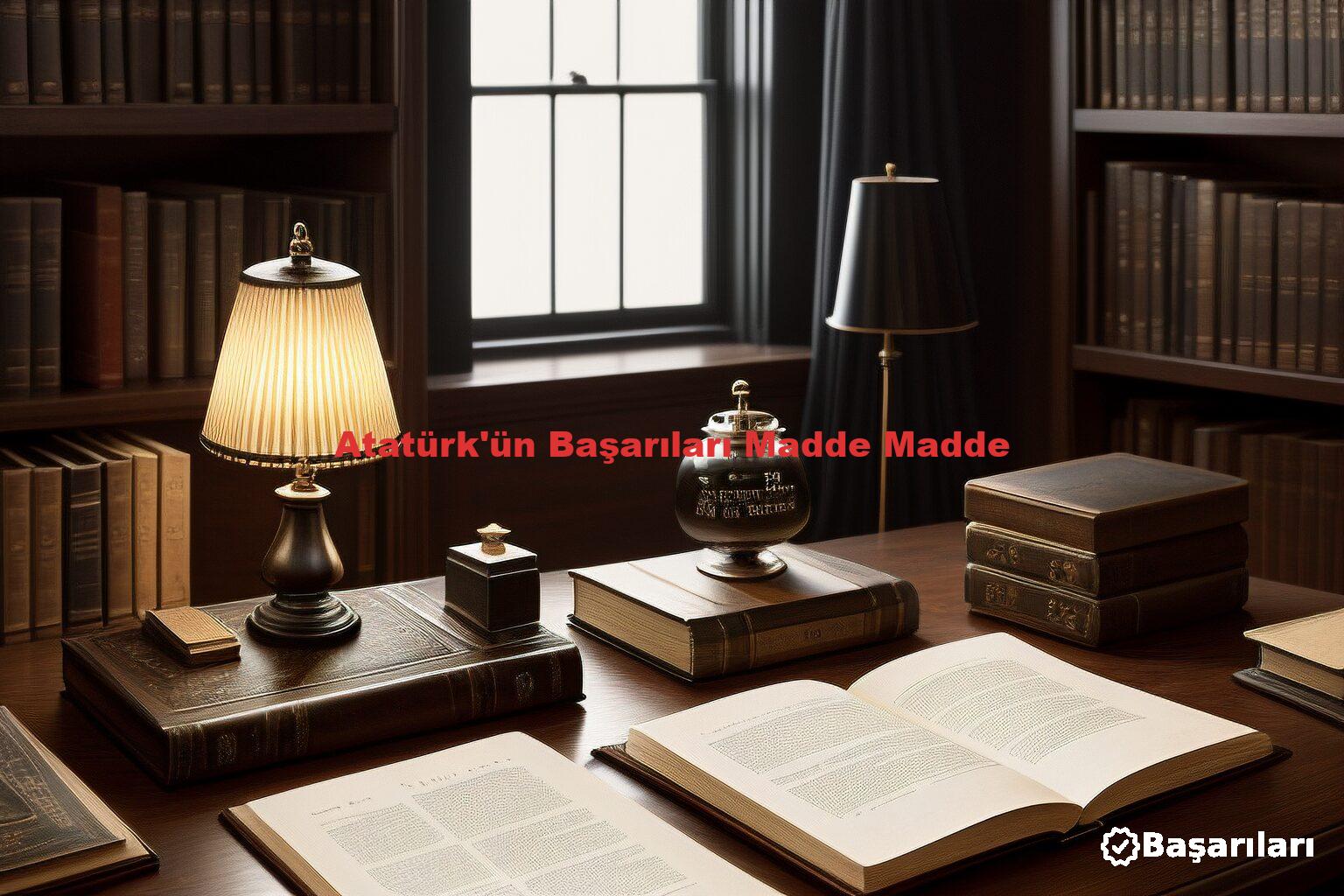 Atatürk'ün Başarıları Madde Madde