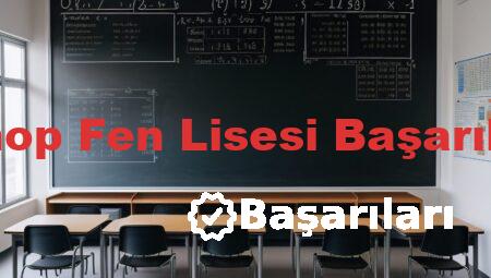 Sinop Fen Lisesi Başarıları