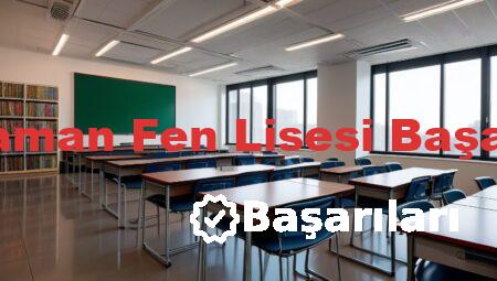 Adıyaman Fen Lisesi Başarıları