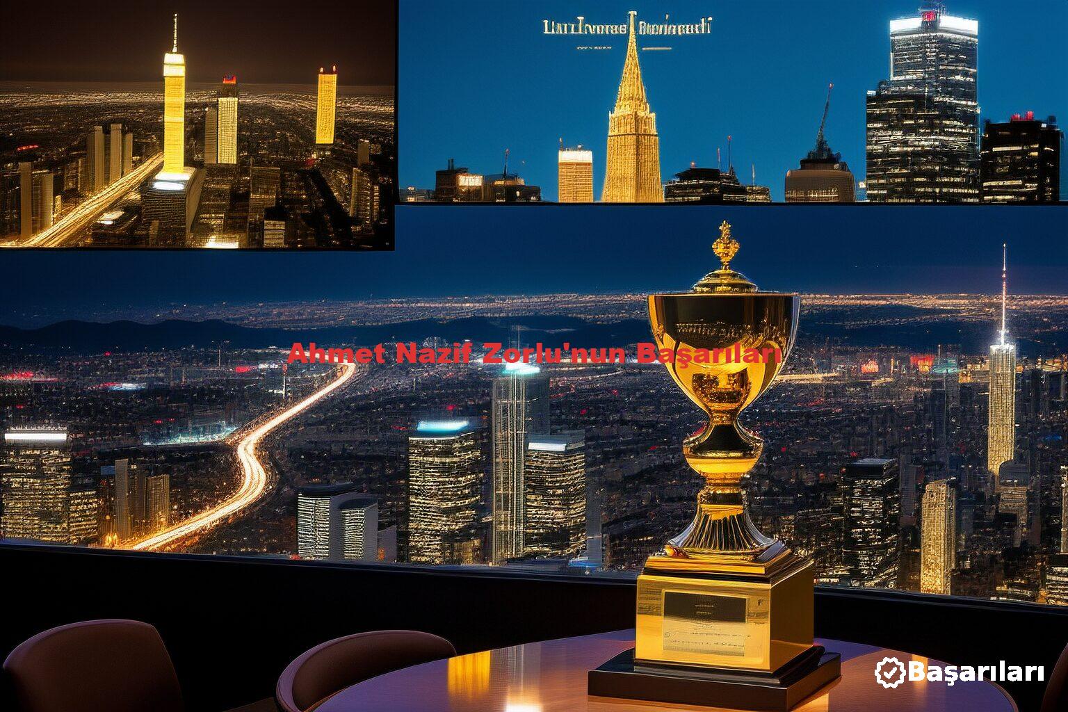 Ahmet Nazif Zorlu'nun Başarıları