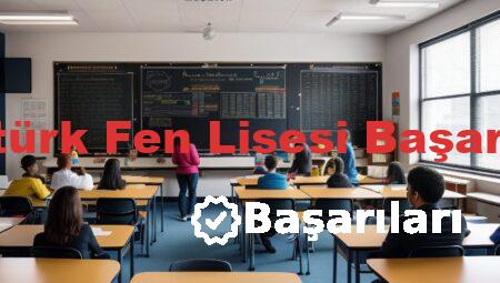 Atatürk Fen Lisesi Başarıları