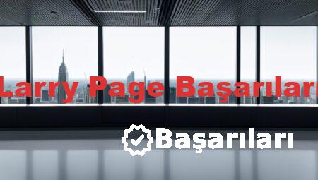 Larry Page Başarıları