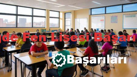 Niğde Fen Lisesi Başarıları