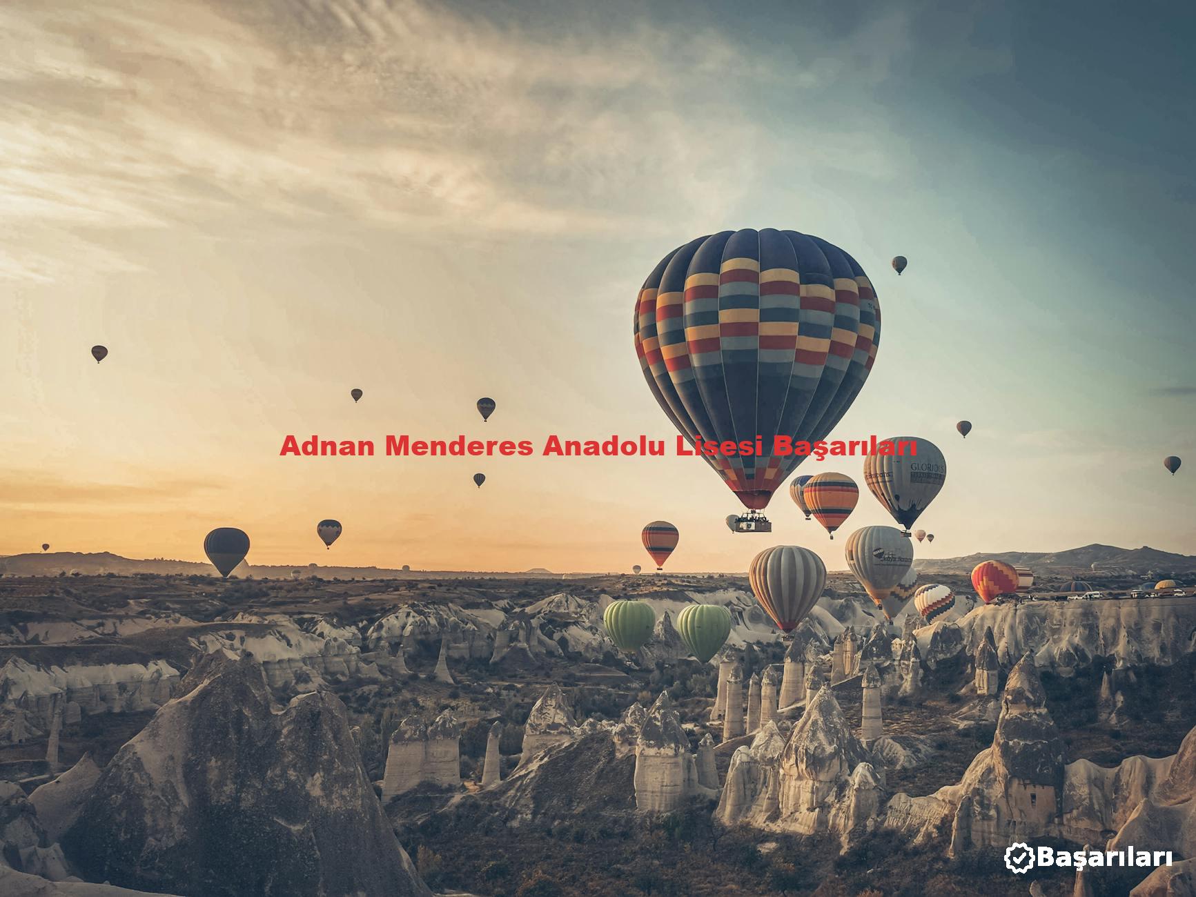 Adnan Menderes Anadolu Lisesi Başarıları