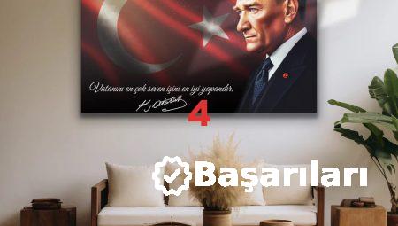 Atatürk Cam Tablo ile Evinizi Şıklığa Taşıyın