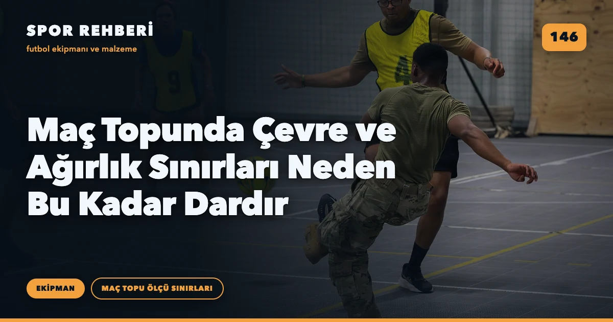 Maç Topunda Çevre ve Ağırlık Sınırları Neden Bu Kadar Dardır